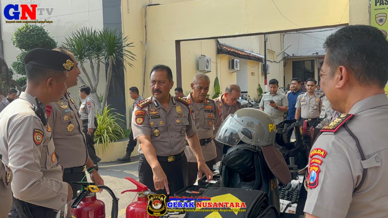 Ditsamapta Polda Jawa Timur Gelar Supervisi di Polres Pasuruan Kota untuk Tingkatkan Kesiapsiagaan Personel