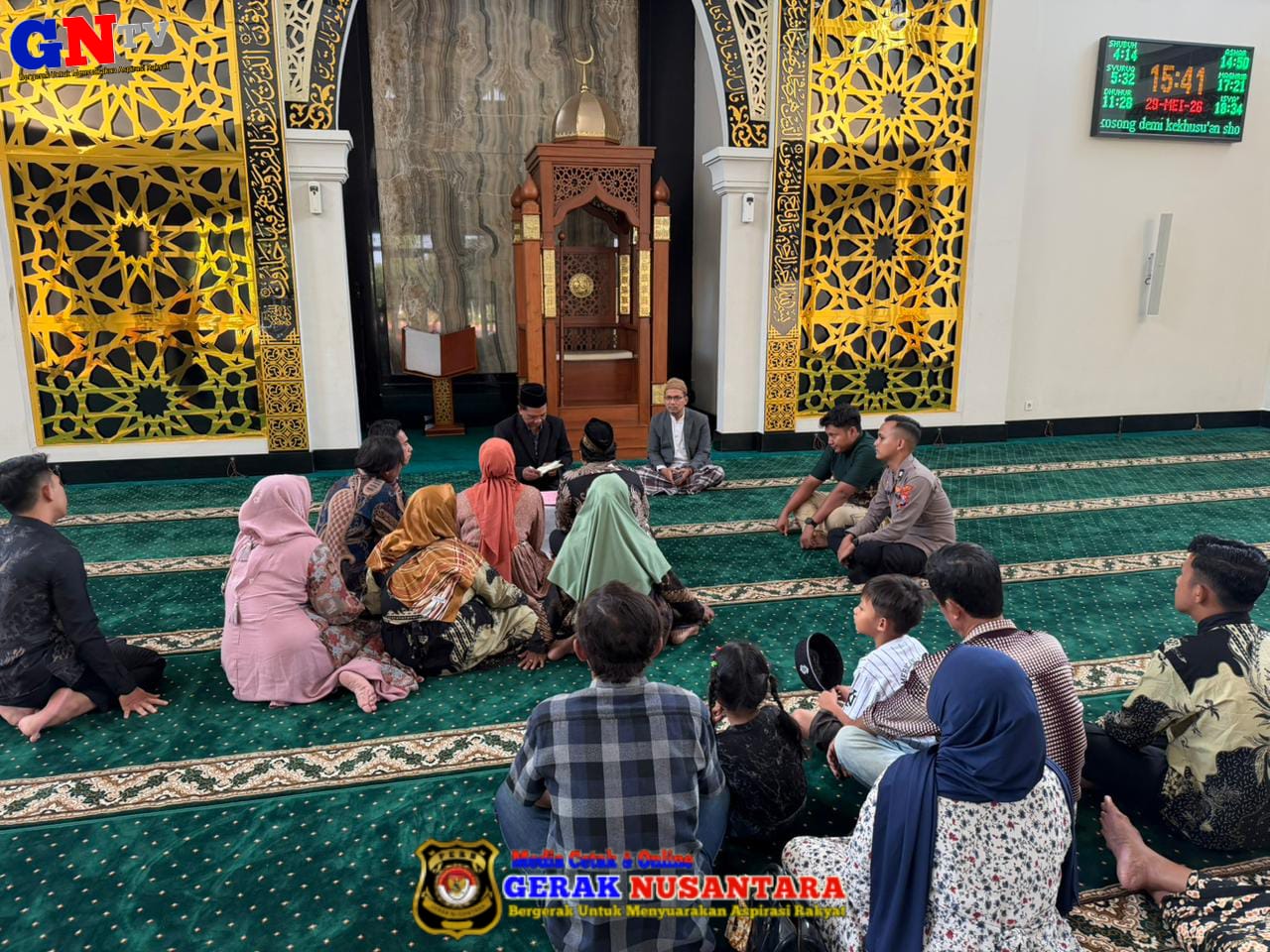 Polresta Sidoarjo Fasilitasi dan Kawal Tahanan Menikah