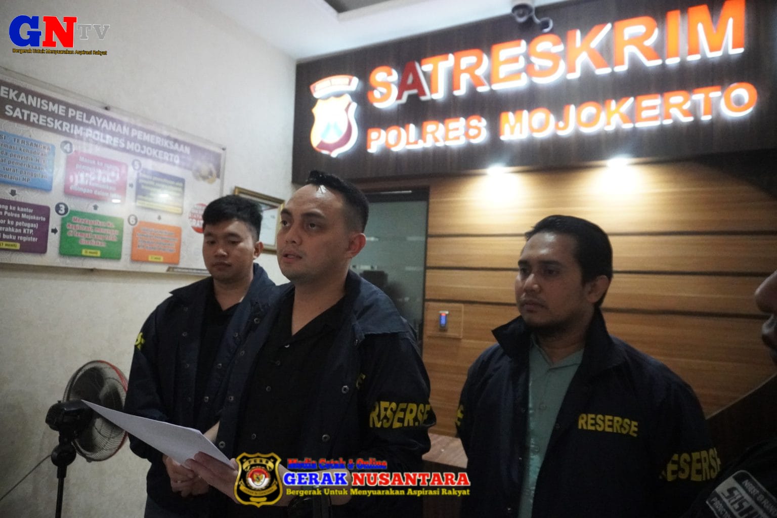 Kurang dari 24 jam, Polres Mojokerto Ungkap Pembobol Minimarket 1 Tersangka Residivis Diamankan
