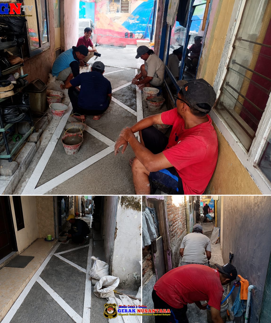 TEGAS! LURAH KOTALAMA: PROYEK “RT BERKELAS” TERMIN 1 BERJALAN AMAN, LANCAR, DAN TERKONTROL