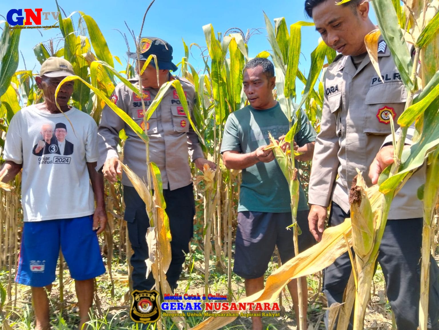 Polresta Sidoarjo Gelorakan Swasembada Pangan Melalui Program P2B