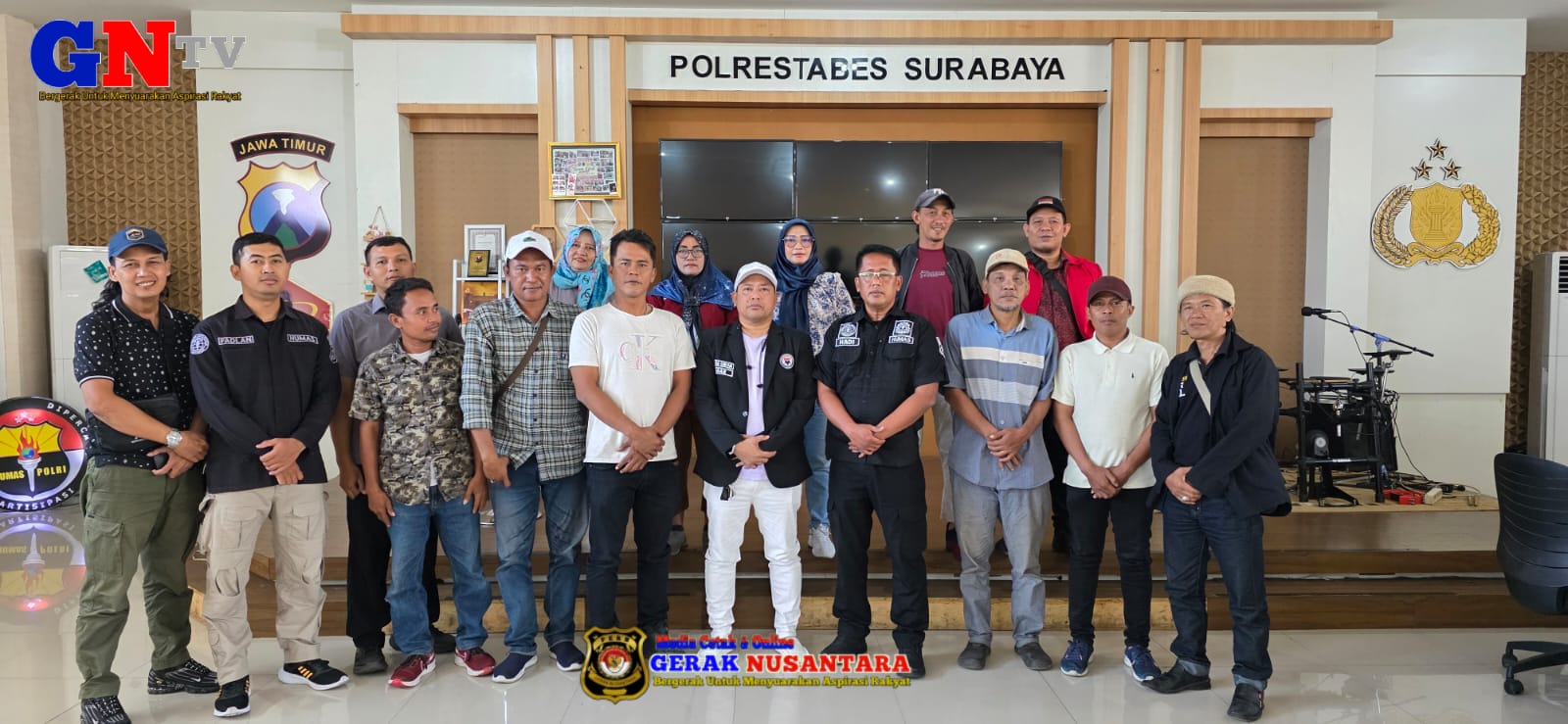 KWI Pimpinan Umar Hayat Audiensi dengan Polrestabes Surabaya, Perkuat Sinergi dan Kemitraan