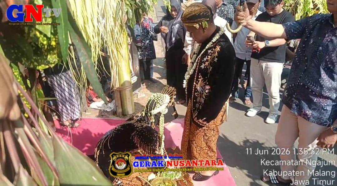 Akad Nikah Menyatukan Dua Hati Achmad Fahrul Rozy dan Sindi Ariantika Resmi Bersatu  