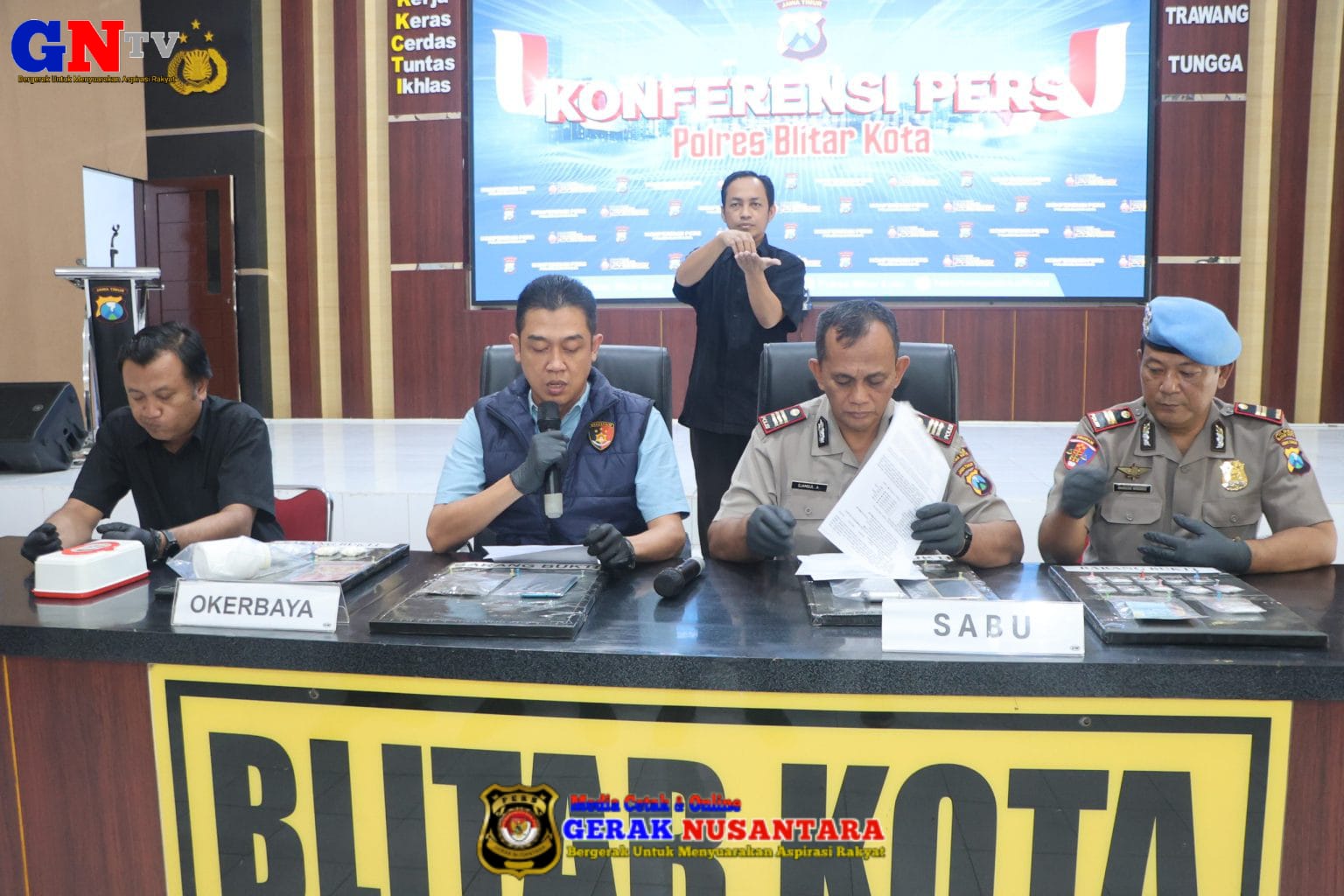 Polres Blitar Kota Ungkap Kasus Narkoba 14 Tersangka Diamankan
