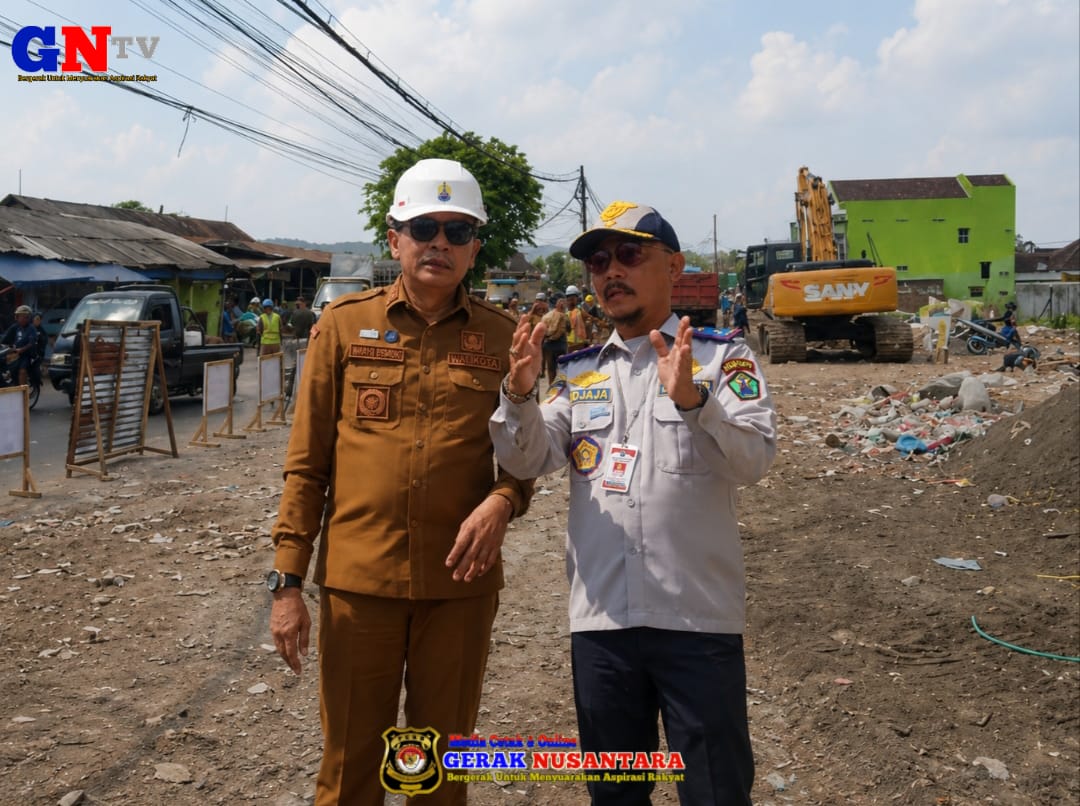Di Tangan Dingin Wahyu Hidayat  35 Tahun pasar Gadang Akhirnya terselesaikan  