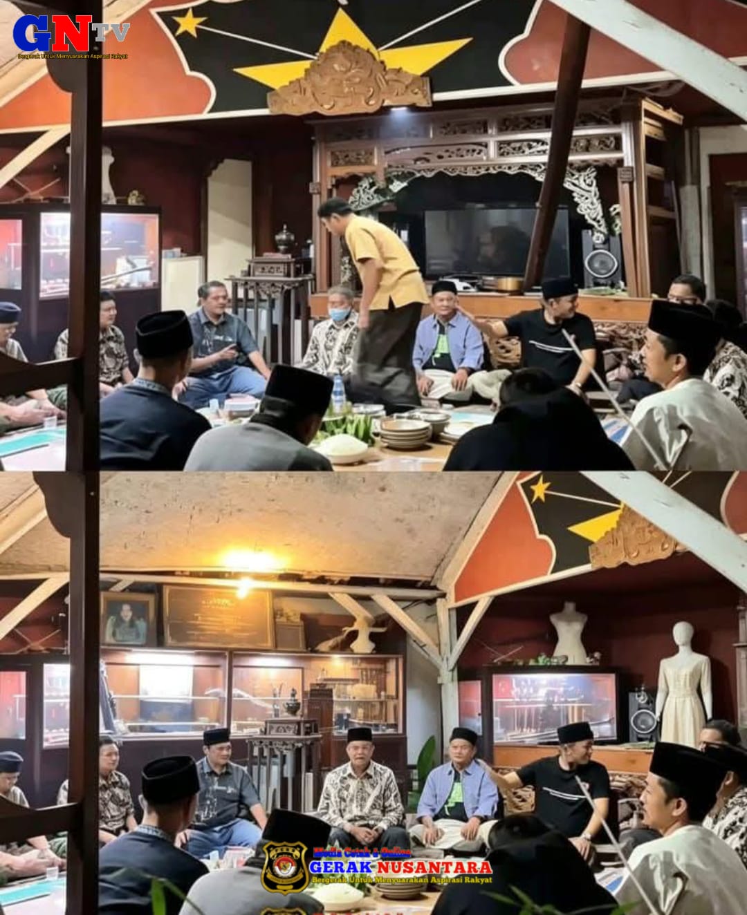 Jelang Muharram, KETUA DKP Pamekasan Gelar Penjamasan Pusaka Daul Sekar Kedaton di Lawangan Daya