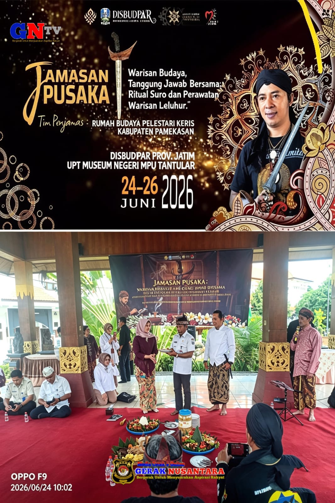 Bulan Suro, Museum Mpu Tantular Jamas 300 Pusaka Bersama Tim Ahli Pamekasan