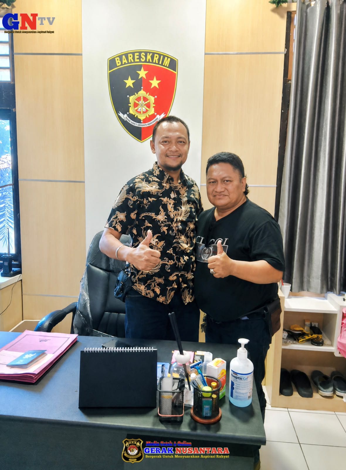 Silaturahmi Penuh Keakraban, Abah Samsul Bangun Sinergi Bersama Polsek Kenjeran