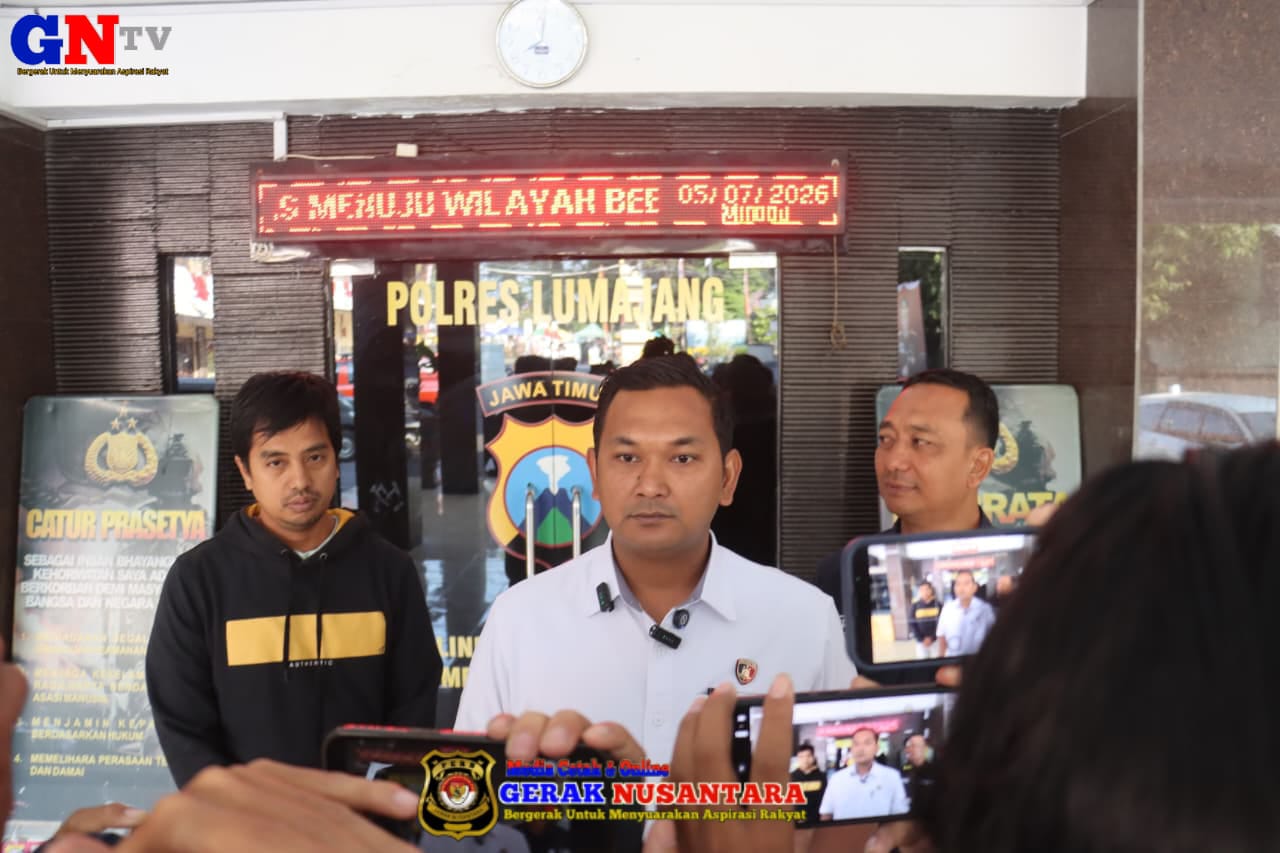 Kurang dari 24 Jam Polres Lumajang Ungkap Kasus Pembunuhan Gadis, Terduga Pelaku Diamankan