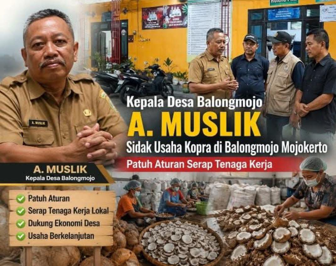 Respons Sidak Kades, Pengusaha Kopra Mojokerto Tegaskan Patuh Aturan Berdayakan Warga