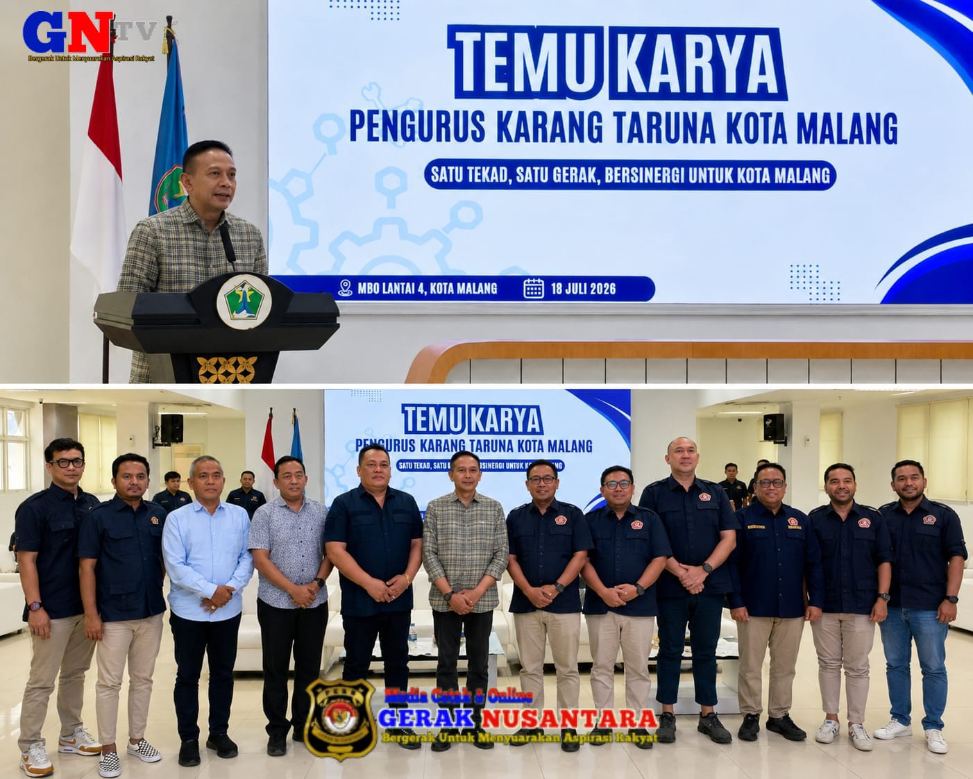 Lewati Dinamika, Wali Kota Wahyu Minta Pengurus Baru Karang Taruna Siap Kerja Nyata