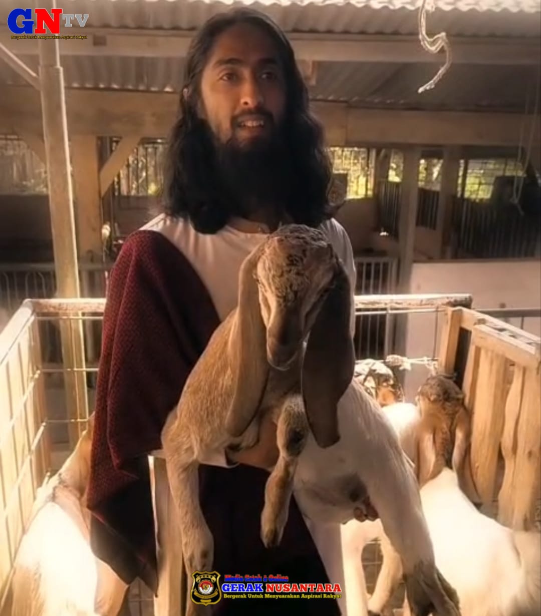 Jualan Kambing Sambil Dakwah, Faiq Warga Kota Batu Mendadak Viral, Ribuan Orang Berbondong-bondong Ikuti Akunnya