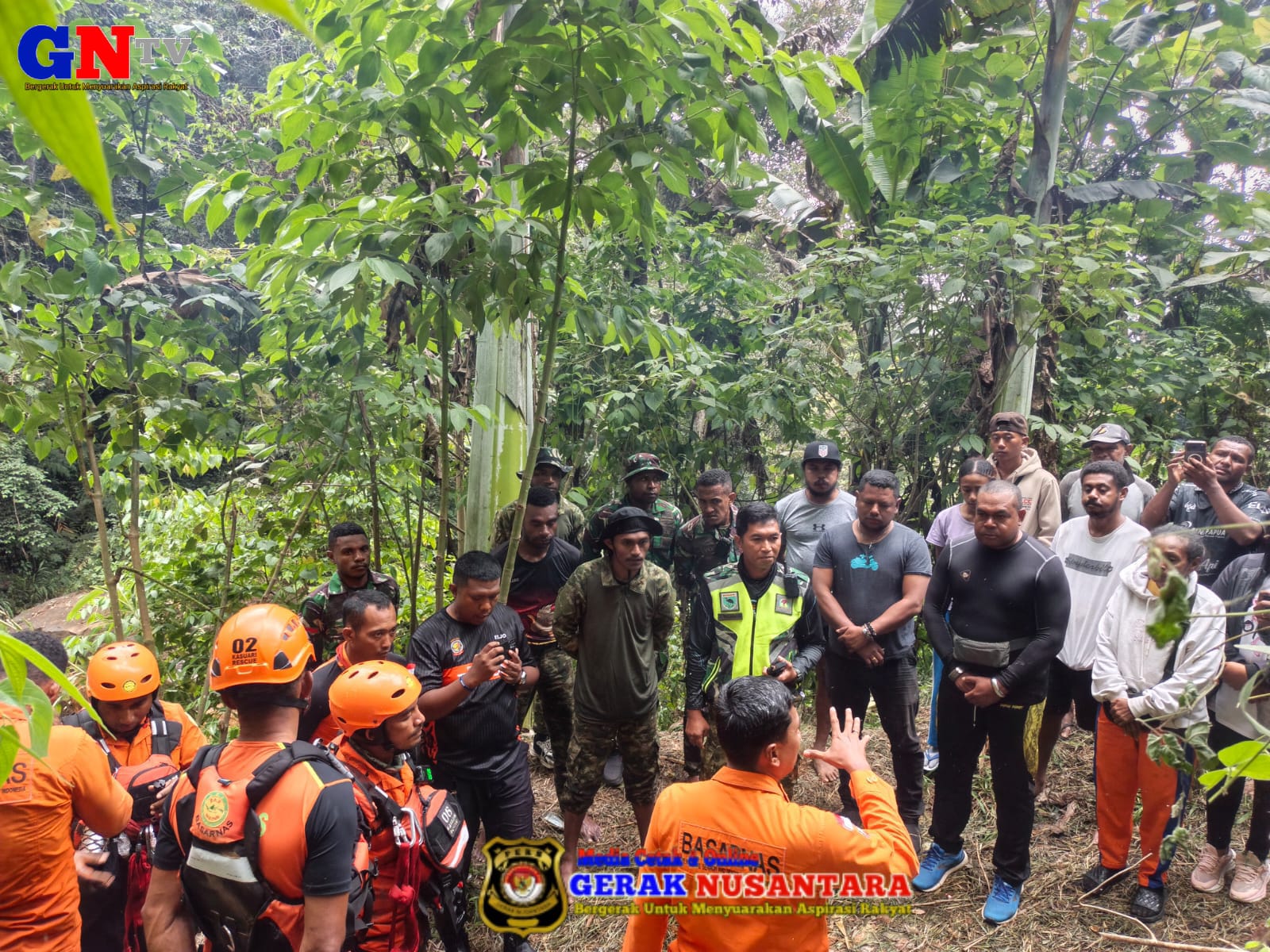 Dandim Pegaf Pimpin Pencarian Hari Ke-6 Reporter TVRI yang Hilang di Air Terjun Sisrang