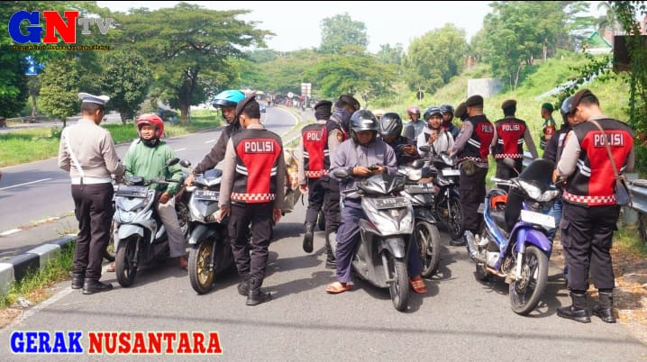 22 Sepeda Motor Diamankan Polres Bangkalan Dalam Razia Di Pintu Keluar Jembatan Suramadu