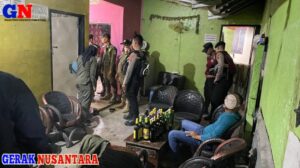 Razia Tempat Karaoke, Petugas Gabungan Sita Puluhan Miras